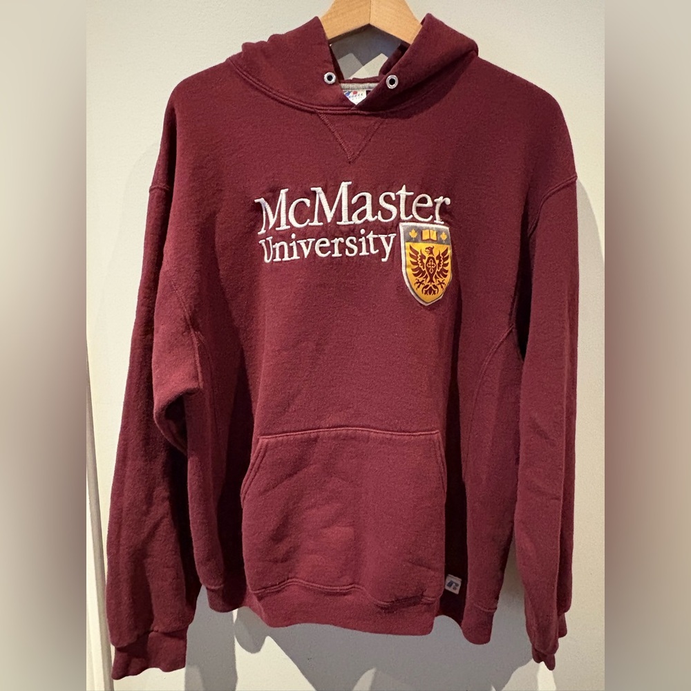 McMaster University x Russell Athletic Hoodie, Unisex